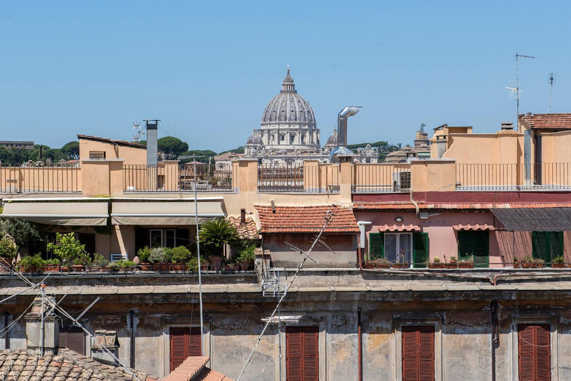 Chiostro Del Bramante - Art Museum Experience Apartment Rome Bagian luar foto